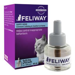Заспокійливий засіб для кішок під час стресу CEVA Feliway Classic, змінний блок, 48 мл