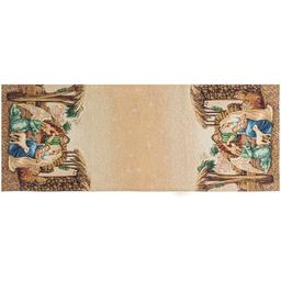 Раннер Lefard Home Textile Sagrada Familia lurex beige гобеленовый, 140х45 см (732-335)