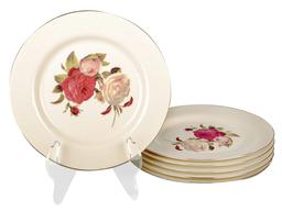 Набор тарелок Lefard Розы, 6 шт., 19 см (126-602)