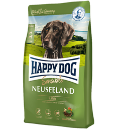 Сухой корм для собак средних и крупных пород с чувствительным пищеварением Happy Dog Sensible Neuseeland, с ягнёнком, 4 кг (3533)