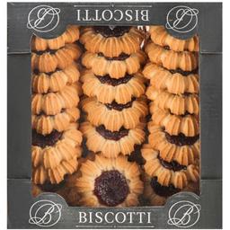 Печенье Biscotti Шарлотка фруктовая сдобное песочно-отсадное 450 г (932345)