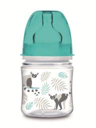 Антиколиковая бутылочка Canpol Babies Easystart Jungle, 120 мл, серый с бирюзовым (35/226_grey)