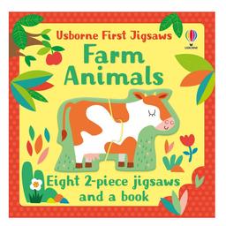 Usborne First Jigsaws: Farm Animals - Matthew Oldham, анг. мова (9781474988544)