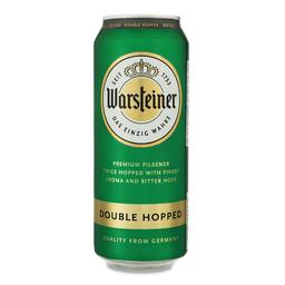 Пиво Warsteiner Double Hopped, светлое, 4,8%, ж/б, 0,5 л (792265)