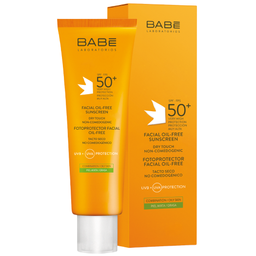 Сонцезахисний крем для жирної та комбінованої шкіри Babe Laboratorios Sun Protection SPF 50+, 50 мл