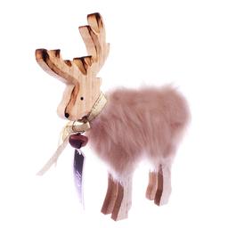 Сувенир Offtop Рождественский олень коричневый (855249)