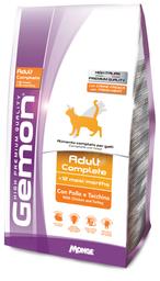 Сухий корм для дорослих котів Gemon Cat Adult Complete з куркою та індичкою, 1,5 кг (70297004)