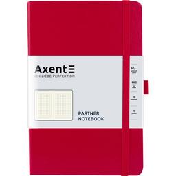 Книга записна Axent Partner A5- в клітинку 96 аркушів червона (8201-03-A)