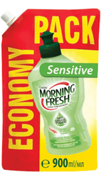 Засіб для миття посуду Morning Fresh Sensitive Aloe Vera, 900 мл