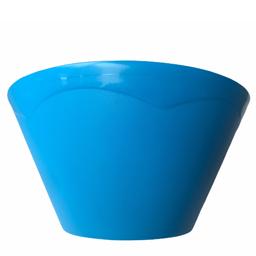 Салатник пластиковий Heidrun Kitchen Mix, 32 см, 7 л, синій (2612)