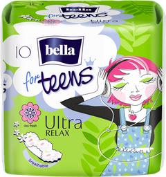 Гігієнічні прокладки Bella for Teens Ultra Relax, 10 шт.
