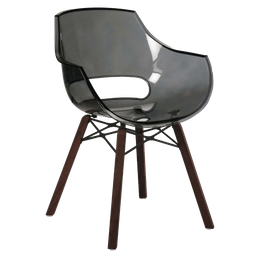 Кресло Papatya Opal Wox Iroko, серый (4823052300296)