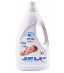 Гіпоалергенне молочко для прання Jelp 0+, для білих тканин, 1,5 л