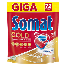 Таблетки для посудомоечных машин Somat Gold, 72 шт. (763682)