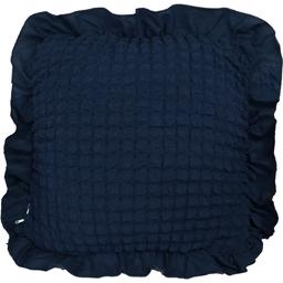 Декоративная подушка Love You с наволочкой, 45х45 см, синяя (181153)