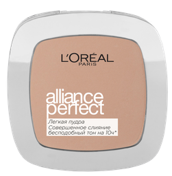 Компактная пудра для лица L’Oréal Paris Alliance Perfect, тон D3 Золотисто-бежевый, 9 г (A5937705)