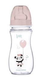Антиколиковая бутылочка для кормления Canpol babies Easystart Toys, 300 мл, розовый (35/222_pin)