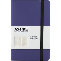 Книга записная Axent Partner Soft A5- в клеточку 96 листов голубая (8206-38-A)