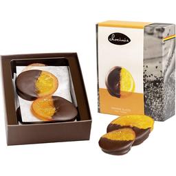 Конфеты Chocinis Оранжет с апельсиновыми цукатами в черном шоколаде, 200 г