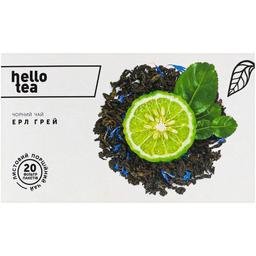 Чай черный Hello Tea Эрл Грей 40 г (20 шт. х 2 г) (930230)
