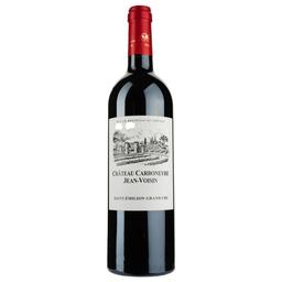 Вино Chateau Carboneyre Jean-Voisin AOP Saint-Emilion Grand Cru 2014, червоне, сухе, 0,75 л