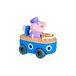 Міні-машинка Peppa Pig Дідусь Пеппи на кораблику (F2523)