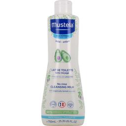 Детское молочко для тела Mustela Cleansing Milk 750 мл