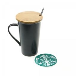 Чашка з кришкою Supretto Starbucks Memo, 500 мл (5161)