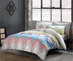Комплект постельного белья Eponj Home Momentum Beyaz, ранфорс, евростандарт, разноцветный, 4 предмета (svt-2000022306676)