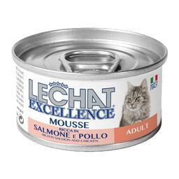 Вологий корм для кішок Monge LCE Cat Adult, лосось з куркою, 85 г (70060943)
