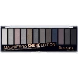 Палетка теней для век Rimmel Magnif'eyes Eye Countouring Palette, тон 003 (Smoke Edition), 14,16 г (8000019011861)