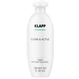 Тонік для обличчя Klapp Clean & Active Tonic без Alcohol, 250 мл