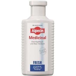 Витализирующий тоник Alpecin Medicinal Fresh, для жирной кожи головы и волос, 200 мл