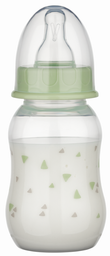 Бутылочка Baby-Nova Droplets, 130 мл, зеленый (3960074)