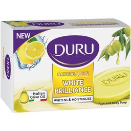 Косметическое мыло Duru White Brilliance Natural Olive с оливковым маслом 90 г