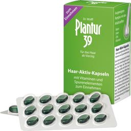 Лікувальні капсули Plantur 39 Hair-Aktiv Capsule, проти випадіння волосся, 60 шт.