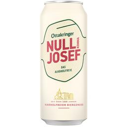 Пиво безалкогольное Ottakringer Null Komma Josef светлое 0.5% 0.5 л ж/б