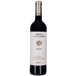 Вино Sierra Cantabria Rioja Crianza, красное, сухое, 14,5%, 0,75 л