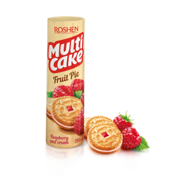 Печенье Roshen Multicake малина-крем 195 г (811394)