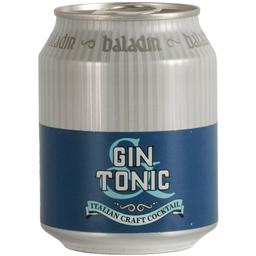 Напиток слабоалкогольный Baladin Gin Tonic, 6,7%, 0,237 л, ж/б