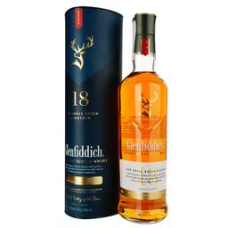 Віскі Glenfiddich Single Malt Scotch 18 yo, в подарунковій упаковці, 40%, 0,7 л (476800)