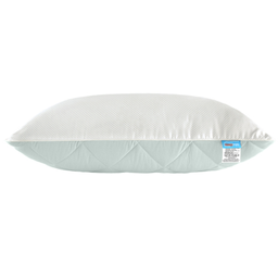 Подушка Sleepingg двокамерна антиалергенна, 70х50 см, білий з блакитним (8000034936)