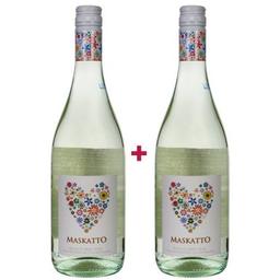 Набір вина Maskatto MPF Bianco, біле, солодке, 1,5 л (2 пляшки по 0, 75 л)