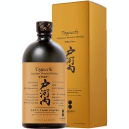 Виски Togouchi Beer Cask Finish Blended Japanese Whisky, 40%, 0,7 л, в подарочной упаковке