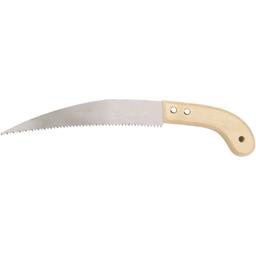 Ножовка садовая Vorel с деревянной ручкой 25 см (28640)