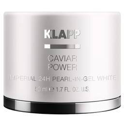 Крем для обличчя Klapp Caviar Power Imperial 24H Pearl-in-Gel White, 50 мл
