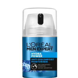 Увлажняющее средство L'oreal Paris Men Expert Hydra Power с освежающим эффектом для лица, 50 мл