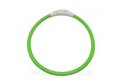 Нашийник для собак Croci LED, USB, що світиться, зелений, 70 см (C5158679)