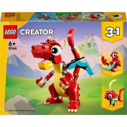 Конструктор LEGO Creator Червоний Дракон 149 деталі (31145)