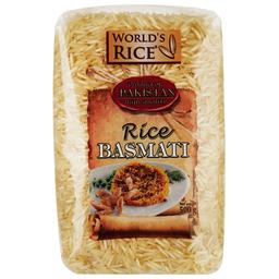 Рис World's rice Басмати, 500 г (37908)